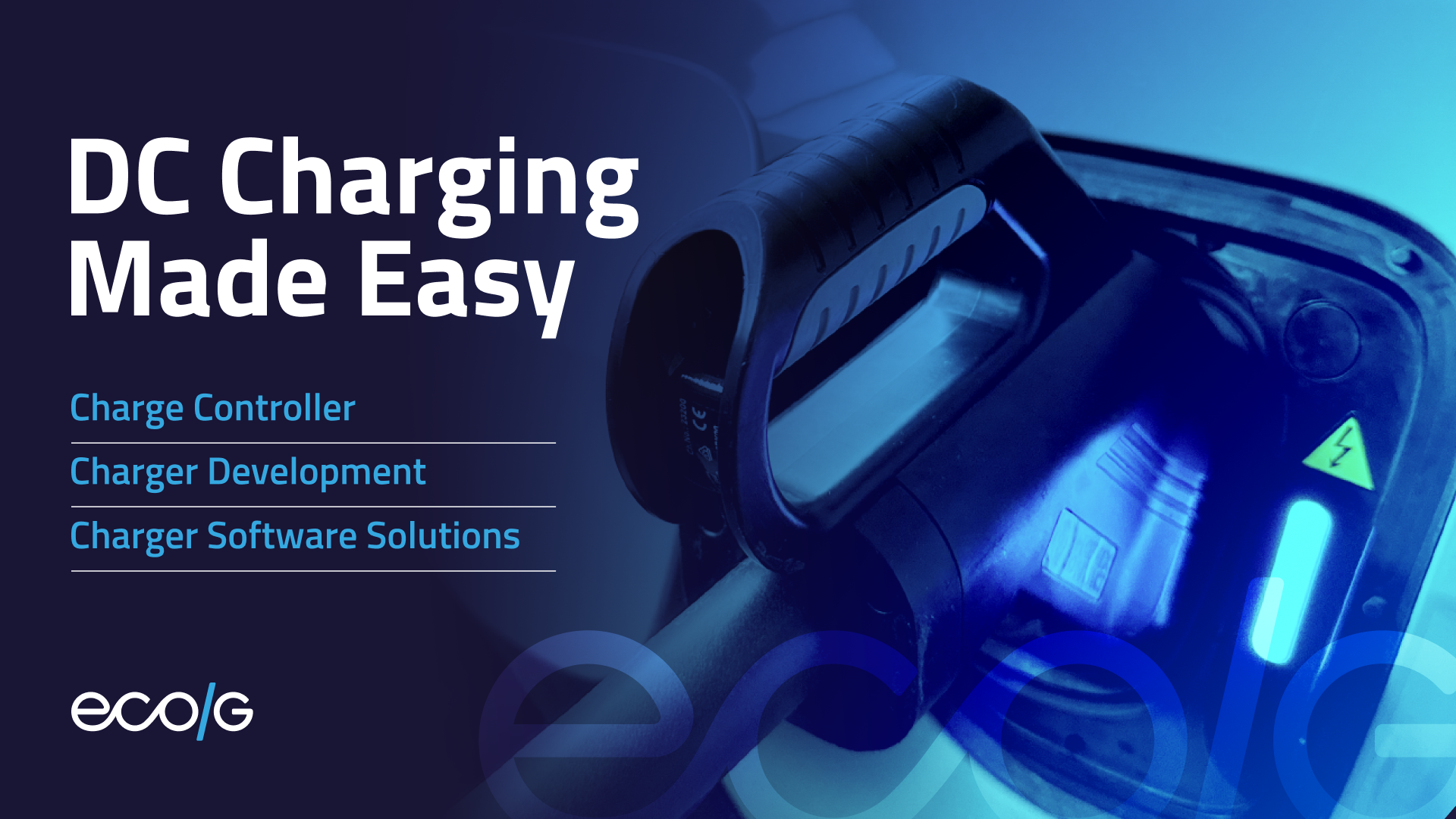 EcoG AEC DC Charging Made Easy